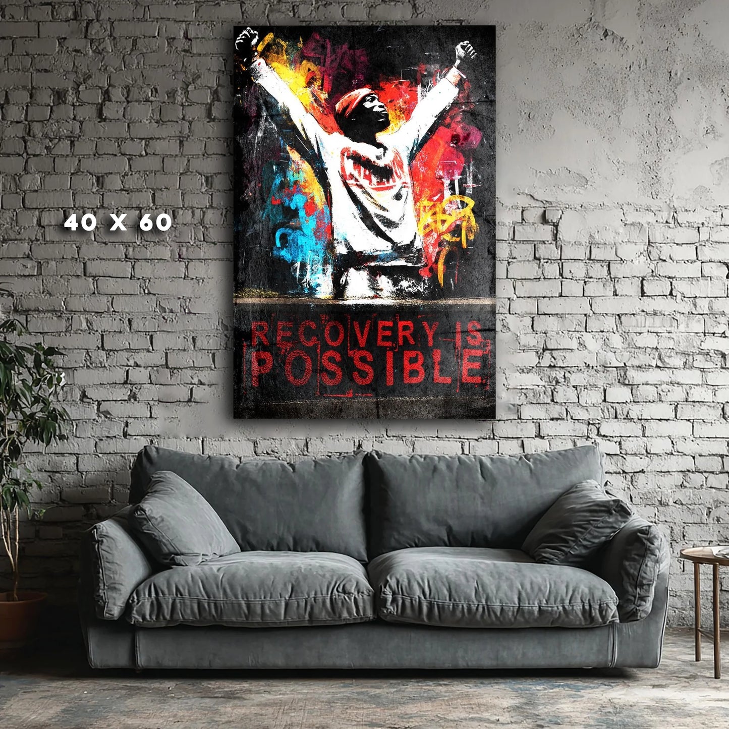 Recovery Is Possible Canvas